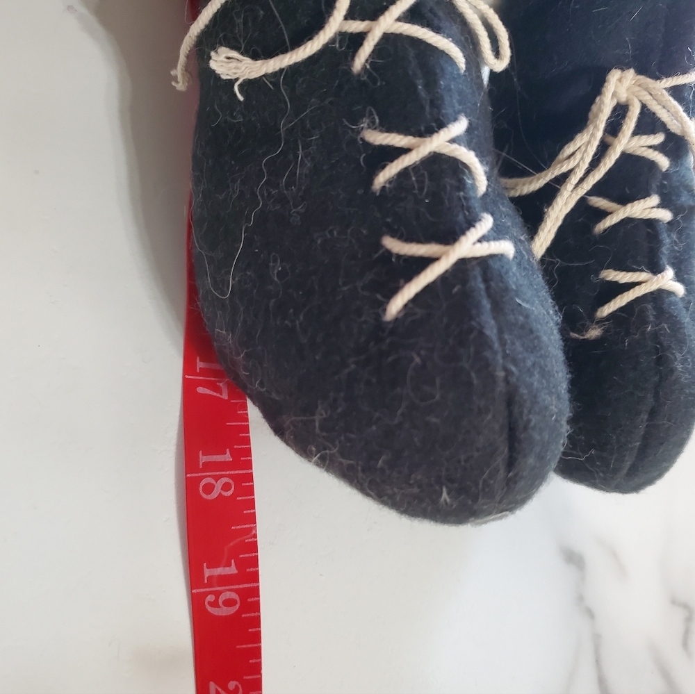 Decorative Snowman Plush Figurine - Picture 3 of 16